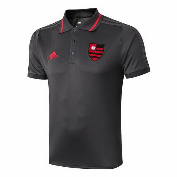 Polo Flamenco 2019 2020 Gris Rojo